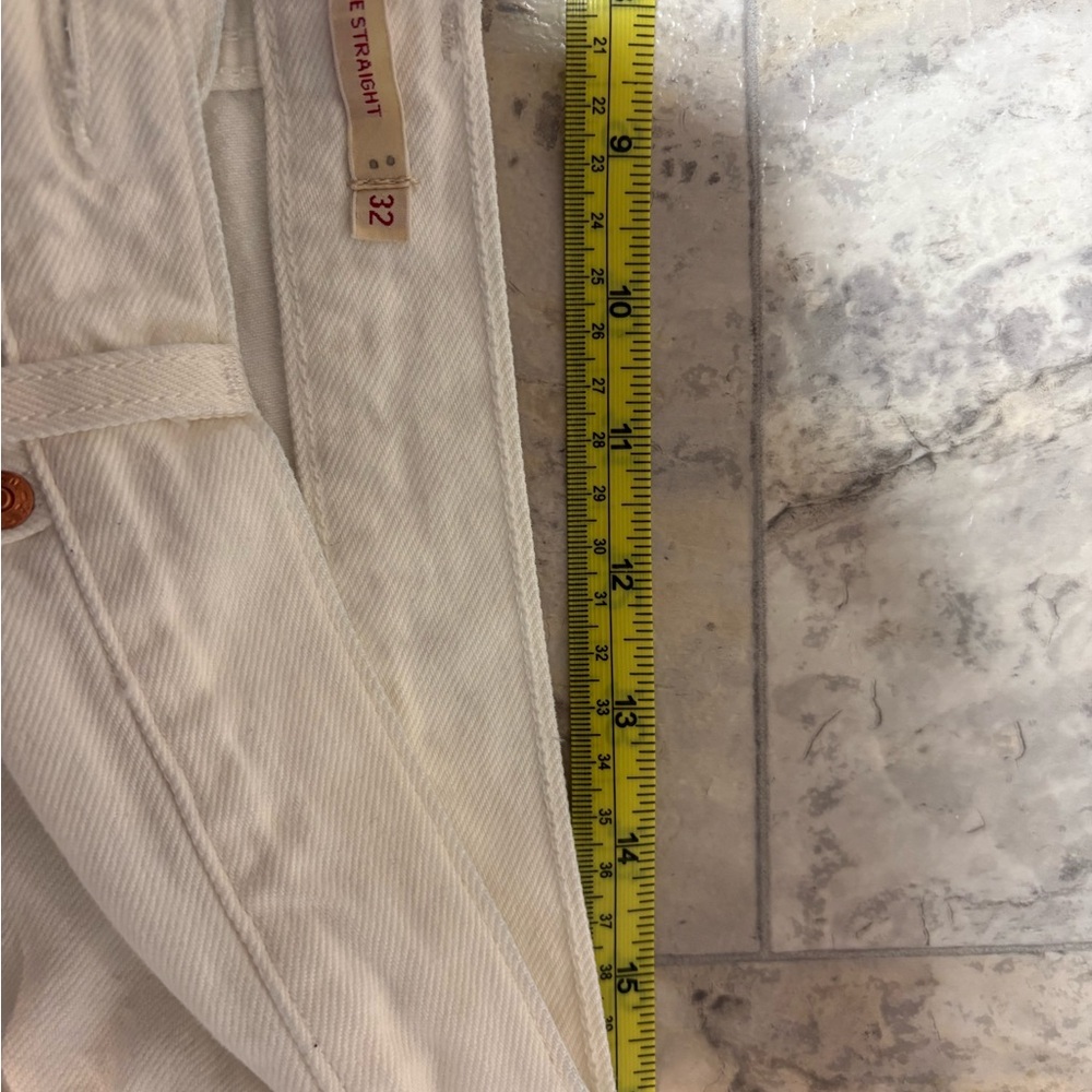 Levi's White Wedgie Straight Jeans - Picture 9 of 10